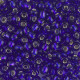 Miyuki seed beads 6/0 - Silverlined cobalt 6-20 (6-151S)